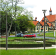 Solární pouliční LED lampa SLL-31 – 3000 lm, senzor pohybu a soumraku