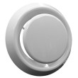 Ventil pre prívod/odvod vzduchu, zder, upevňovací krúžok, priemer 100, 125mm