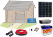 Fotovoltaický ostrovní systém 55Wp 60Ah, 12V DC / 230V AC