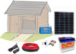 Fotovoltaický ostrovní systém 60Wp, 12V, baterie 60Ah