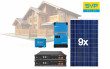 48V DC / 230V AC Fotovoltaický ostrovní systém 2565 Wp