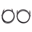 Victron Energy kabel M8 3-pin samec/samice 2 m – propojovací kabel set 2 ks