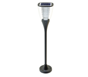 Solární zahradní lampa PEARL 100 lm – teplé bílé světlo, 80 cm, senzor soumraku