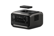 EcoFlow RIVER 3 Plus Wireless – přenosná nabíjecí stanice 286 Wh, 600 W s Qi2 powerbankou