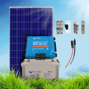 285 Wp | Fotovoltaický ostrovní systém 12V 220Ah (Victron Gel) bez konstrukce