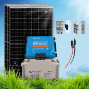 1140 Wp | Fotovoltaický ostrovný systém 24V 220Ah s batériami Victron Gel (bez konštrukcie)