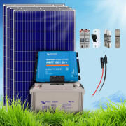 1140 Wp | Fotovoltaický ostrovný systém 24V 220Ah (Victron Gel) bez konštrukcie