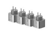 EcoFlow Smart Plug EU (4 ks) – Chytrá Wi-Fi zásuvka pro energetický management a domácí automatizaci