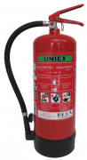 UNIEX Pěnový hasicí přístroj F9 BETA WLi - 9L hašení lithiových baterií