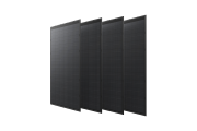 EcoFlow sada 4× 250W rigidných solárnych panelov – monokryštalické FV panely s celkovým výkonom 1 000 W