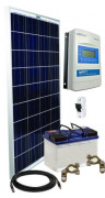 12V Fotovoltaický ostrovní systém 295Wp (MPPT)