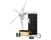 HYBRIDNÁ ZOSTAVA | Phaesun 400 Hybridkit Solar Wind One, veterný generátor výkon pri (10m/s) 400 W 12 V