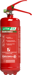 Hasicí přístroj k hašení lithiových baterií AVD LITH EX2, 2l