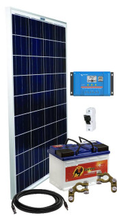 12V Fotovoltaický ostrovný systém 175Wp (PWM)