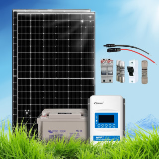 760 Wp | Fotovoltaický ostrovní systém 12V 220Ah (Victron Gel) bez konstrukce