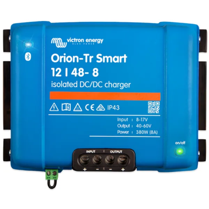 DC-DC nabíjačka Victron Energy Orion-Tr Smart 12/48-8A 380W izolovaná