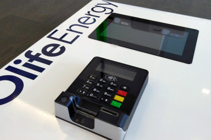 Platební kiosek OlifeEnergy Payment Kiosk