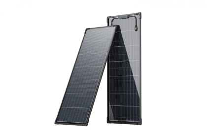 EcoFlow sada 2× 130W rigidných solárnych panelov – monokryštalické FV panely s celkovým výkonom 260 W