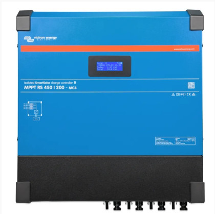 Victron Energy SmartSolar MPPT RS 450/200-MC4 – vysokonapěťový MPPT regulátor 48 V, 200 A s MC4