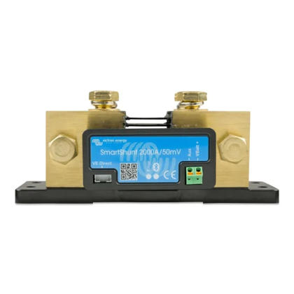 Victron Energy SmartShunt 2000A – inteligentní monitor baterií s Bluetooth pro výkonné bateriové systémy