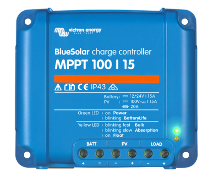 MPPT solární regulátor Victron Energy 15A 100V