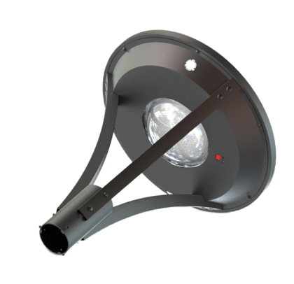 Solárna pouličná LED lampa SLL-31 - 3000 lm, senzor pohybu a súmraku
