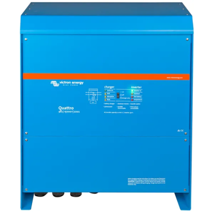 Menič/nabíjač Victron Energy Quattro 48V/15000VA/200A-100A/100A | Profesionálny hybridný invertor pre priemyselné a ESS systémy