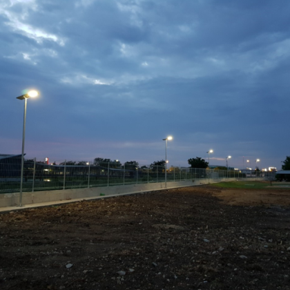 Solární pouliční LED lampa ATLAS SSL36 – 6000 lm, senzor pohybu a soumraku