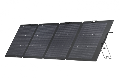 EcoFlow 220W Solar Panel 2. generácie – prenosný bifaciálny skladací solárny panel 220 W