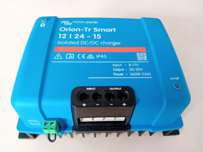 DC-DC nabíjačka Orion-Tr Smart 12/24-15A (360W) izolovaná - POUŽITÝ KUS