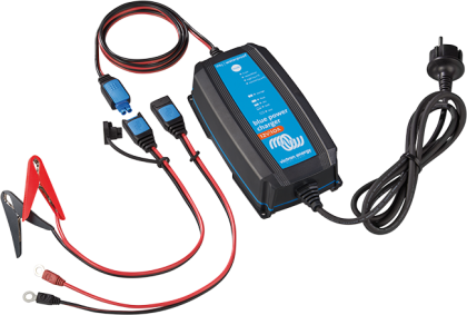 Nabíjačka batérií BluePower 24V / 8A IP65 + DC konektor