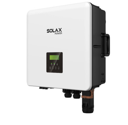 SolaX X3-HYBRID-10.0 G4 PRO - trojfázový hybridný striedač 10kW s tromi MPPT a dvoma batériovými portami