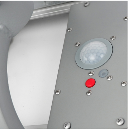 Solární pouliční LED lampa ATLAS SSL32 – 2000 lm, senzor pohybu a soumraku