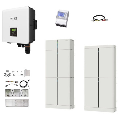 SOLÁRNA ZOSTAVA | SolaX X3 Hybrid 10.0 G4 PRO + T-BAT H 12 kWh – trojfázový hybridný fotovoltaický set s batériou a meraním
