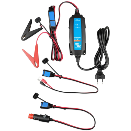 Chytrá nabíječka baterií Victron BlueSmart 6V/12V - 1,1A IP65 s DC konektorem