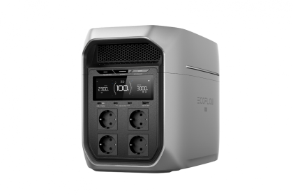 EcoFlow DELTA 3 Max Plus – přenosná nabíjecí stanice 4096 Wh, 4000 W, LiFePO4