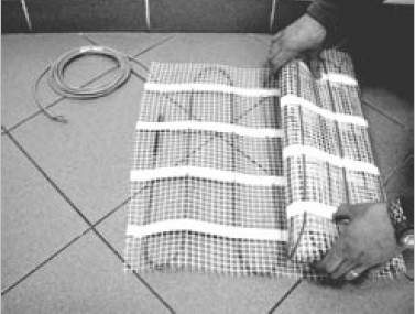 Topná rohož, TR 1S, 0,6-18,8m2, 100-3000W, jednožilová