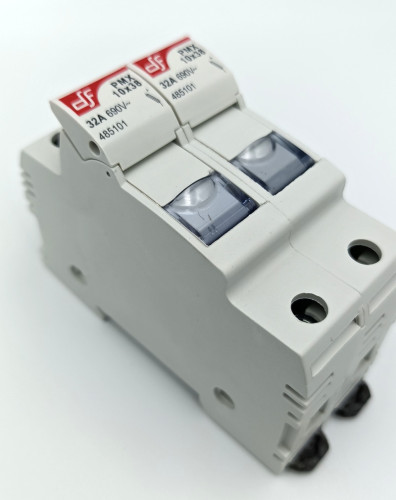 Dvoupolový poistkový odpínač DF Electric PMX 10x38