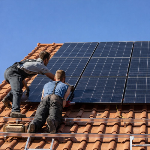 GoodWe fotovoltaická sada HFVE 6,3 kWp + 10 kWh batériové úložisko - kompletné riešenie pre rodinné domy
