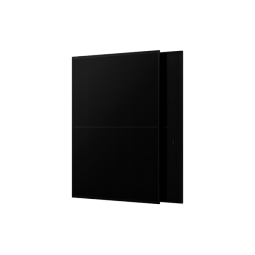 Fotovoltaický panel Flagsun FSMH 500W Full Black – monokryštalický, half-cut články, účinnosť 23,1 %