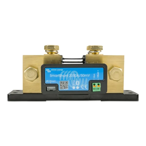 Victron Energy SmartShunt 2000A – inteligentní monitor baterií s Bluetooth pro výkonné bateriové systémy