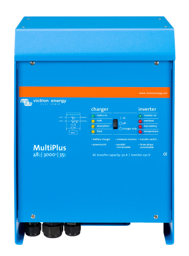 48V DC / 230V AC Fotovoltaický ostrovní systém 3360 Wp (MPPT)