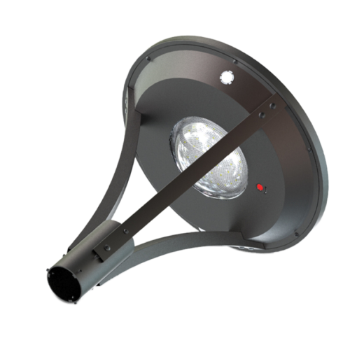 Solárna pouličná LED lampa SLL-31 - 3000 lm, senzor pohybu a súmraku