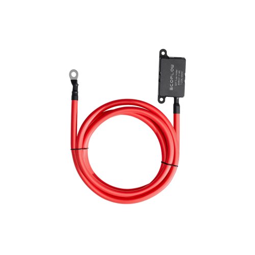 EcoFlow Alternator Charger Fuse Cable 2 m – poistkový kábel pre alternátorovú nabíjačku