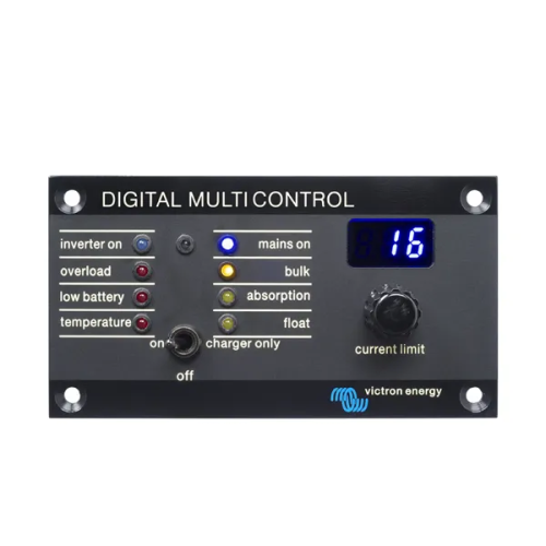 Digitální multifunkční panel 200 V / 200 A – voltmetr, ampérmetr a wattmetr pro DC systémy