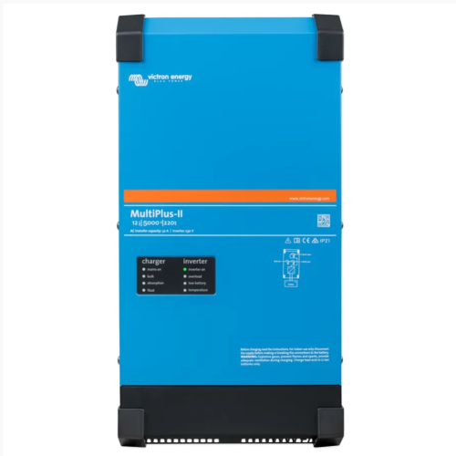 Victron Energy MultiPlus-II 12/5000/220-50 – špičkový kombinovaný menič a nabíjač s výkonom 5000 VA