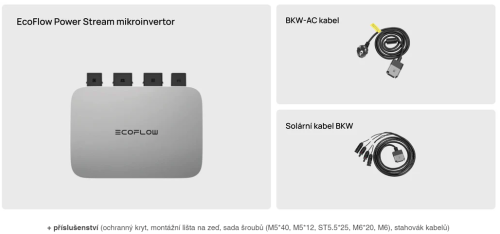 Mikroinvertor EcoFlow Power Stream - 800W