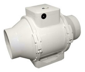 Potrubní ventilátor CHELYS 100, 125, 150, 200