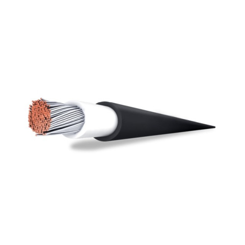 Solární kabel, průřez 6 mm², černý