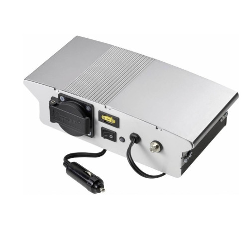 VOLTCRAFT SW-150 24V – menič napätia 24 V → 230 V, 150 W, čistá sínusovka, bez ventilátora